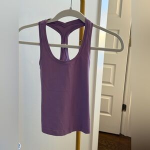 lululemon Lavender Racerback Tank Top